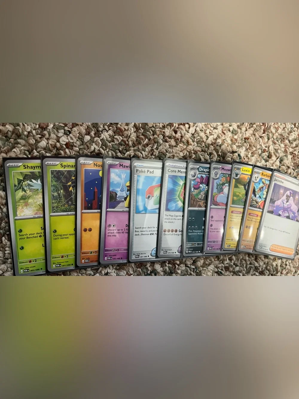 Pokémon Trading Card Lot - Assorted Holo & Trainer Cards